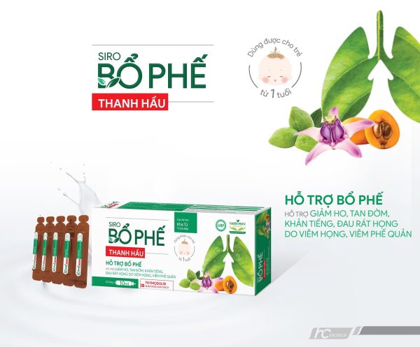 Siro Bổ Phế Thanh Hầu (20 ống x 10ml)